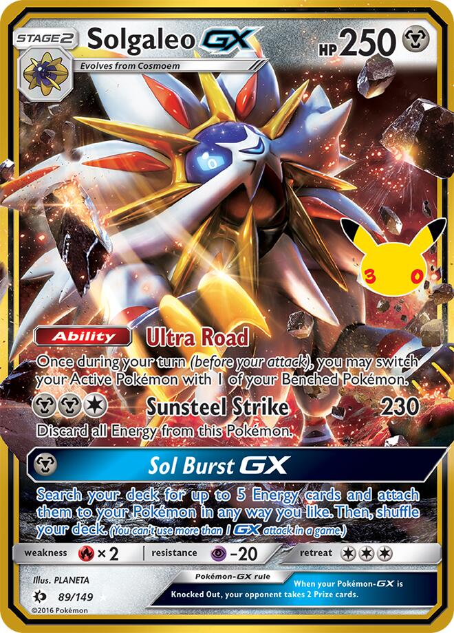 Solgaleo GX - ME: 30th Celebration Classic Collection (30C)