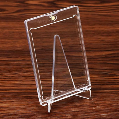 Protector-exhibidor magnetico con base