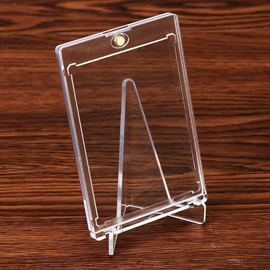 Protector-exhibidor magnetico con base