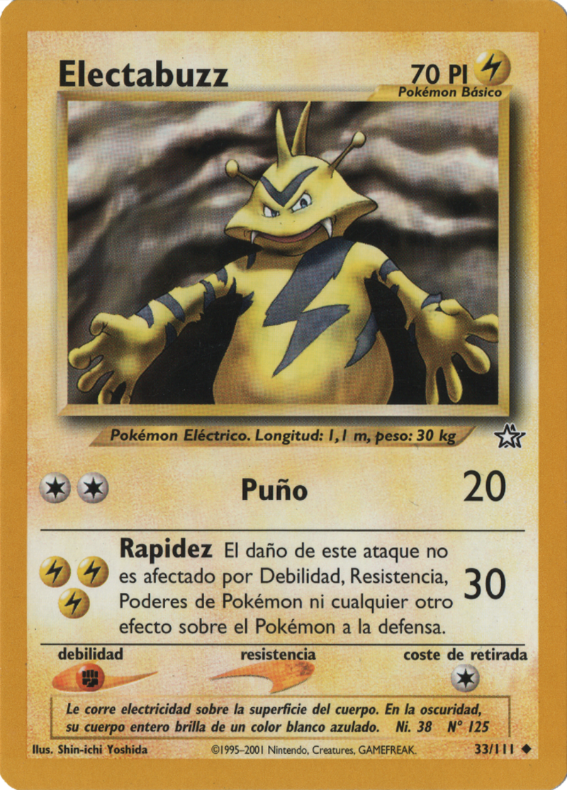 Electabuzz - Neo Genesis (N1)