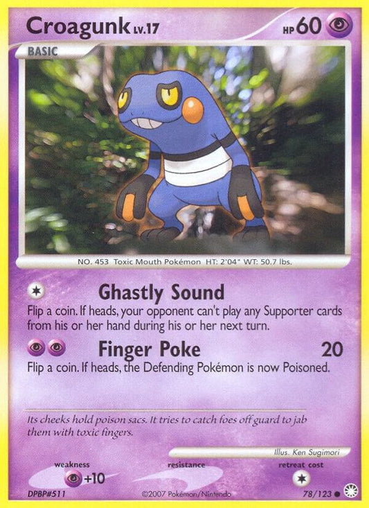 Croagunk - Mysterious Treasures (MT)