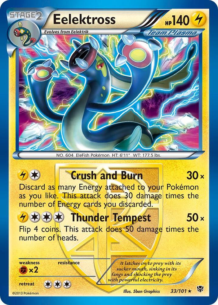 Eelektross (Team Plasma) - Plasma Blast (PLB)