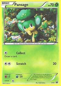 Pansage - 2/12 - McDonald's Promos 2012 (M12)