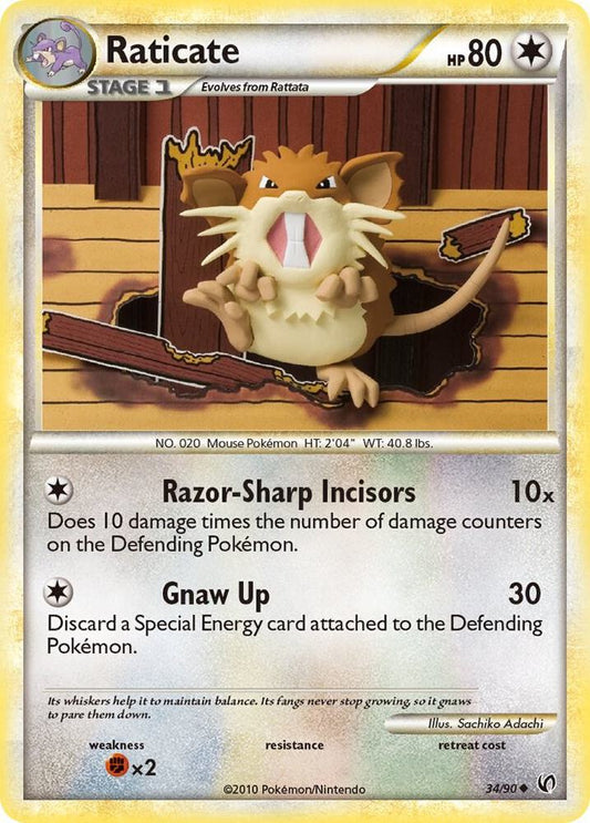 Raticate - Undaunted (UD)