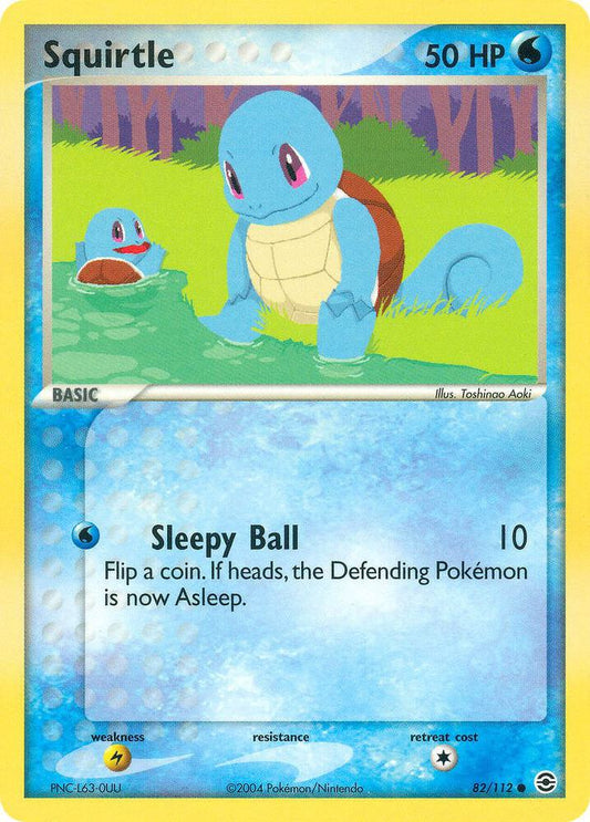 Squirtle - 082/112 - FireRed & LeafGreen (RG)