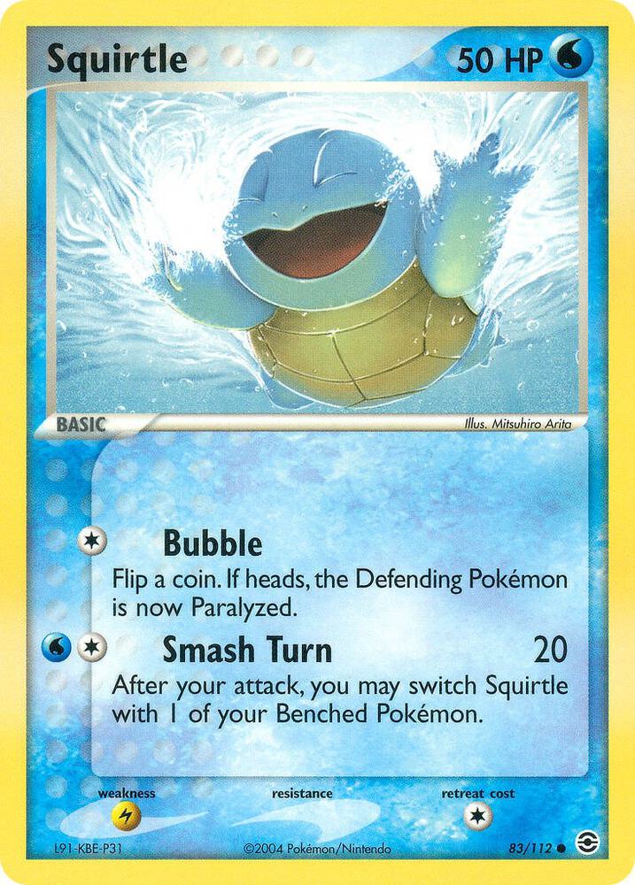 Squirtle - 083/112 - FireRed & LeafGreen (RG)