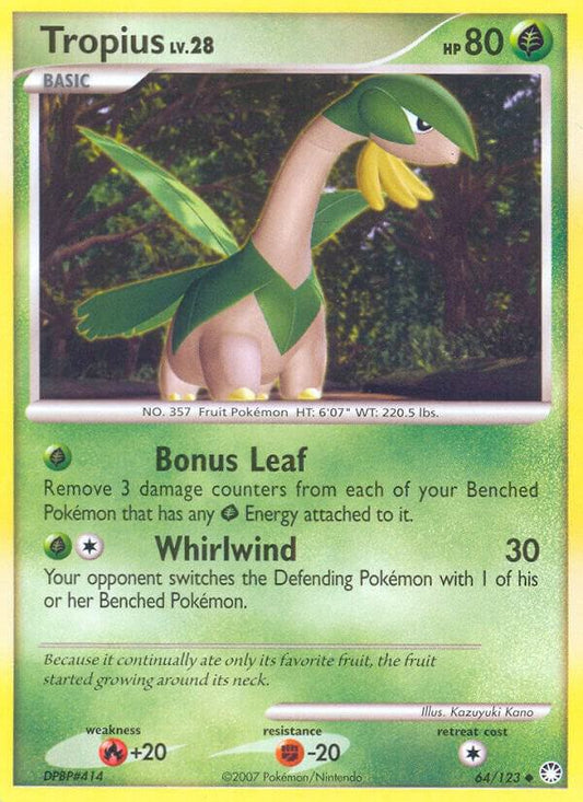 Tropius - Mysterious Treasures (MT)