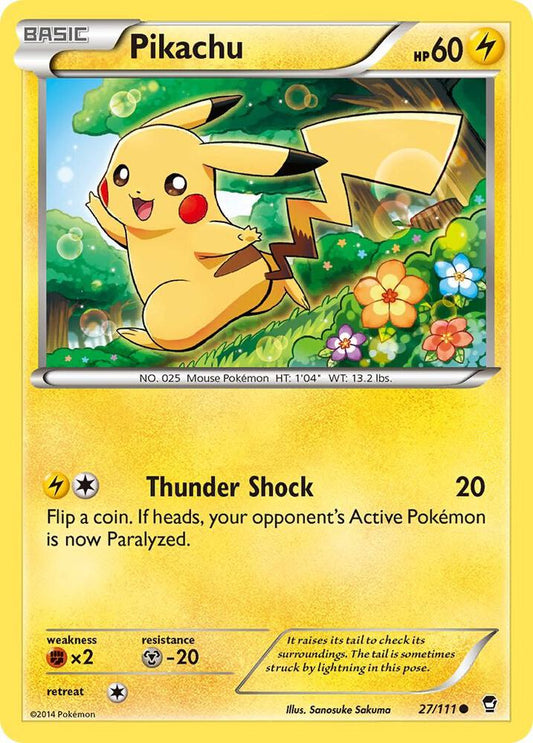 Pikachu - XY - Furious Fists (FFI)