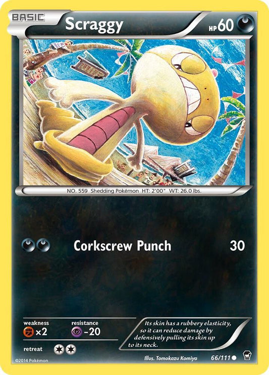 Scraggy - XY - Furious Fists (FFI)