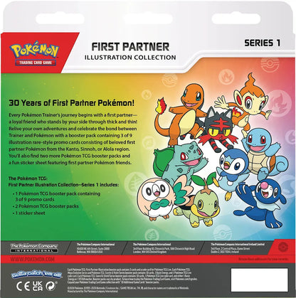Pokemon TCG First Partner Illustration Collections - Series 1