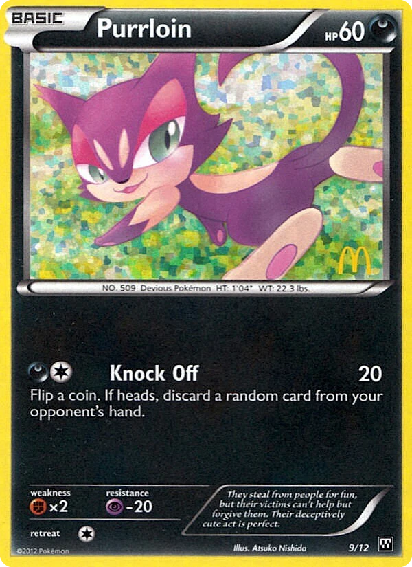Purrloin - 9/12 - McDonald's Promos 2012 (M12)