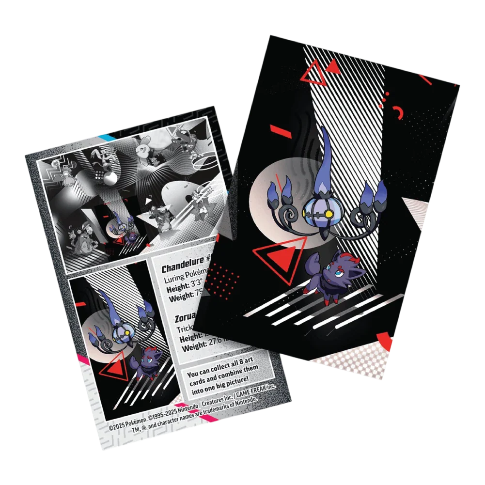 Black Bolt & White Flare Mini Tin-Español Latino