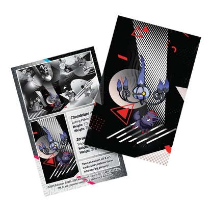 Black Bolt & White Flare Mini Tin-Español Latino
