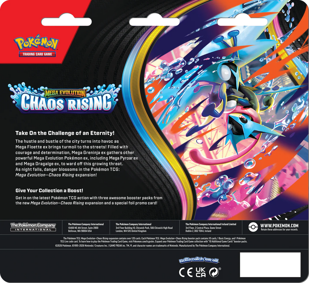 Chaos Rising - 3-Pack Blister
