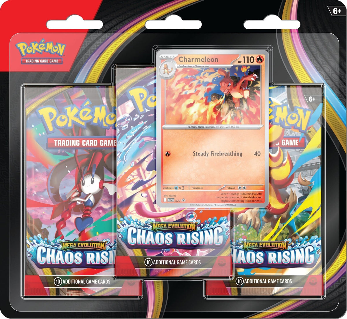 Chaos Rising - 3-Pack Blister