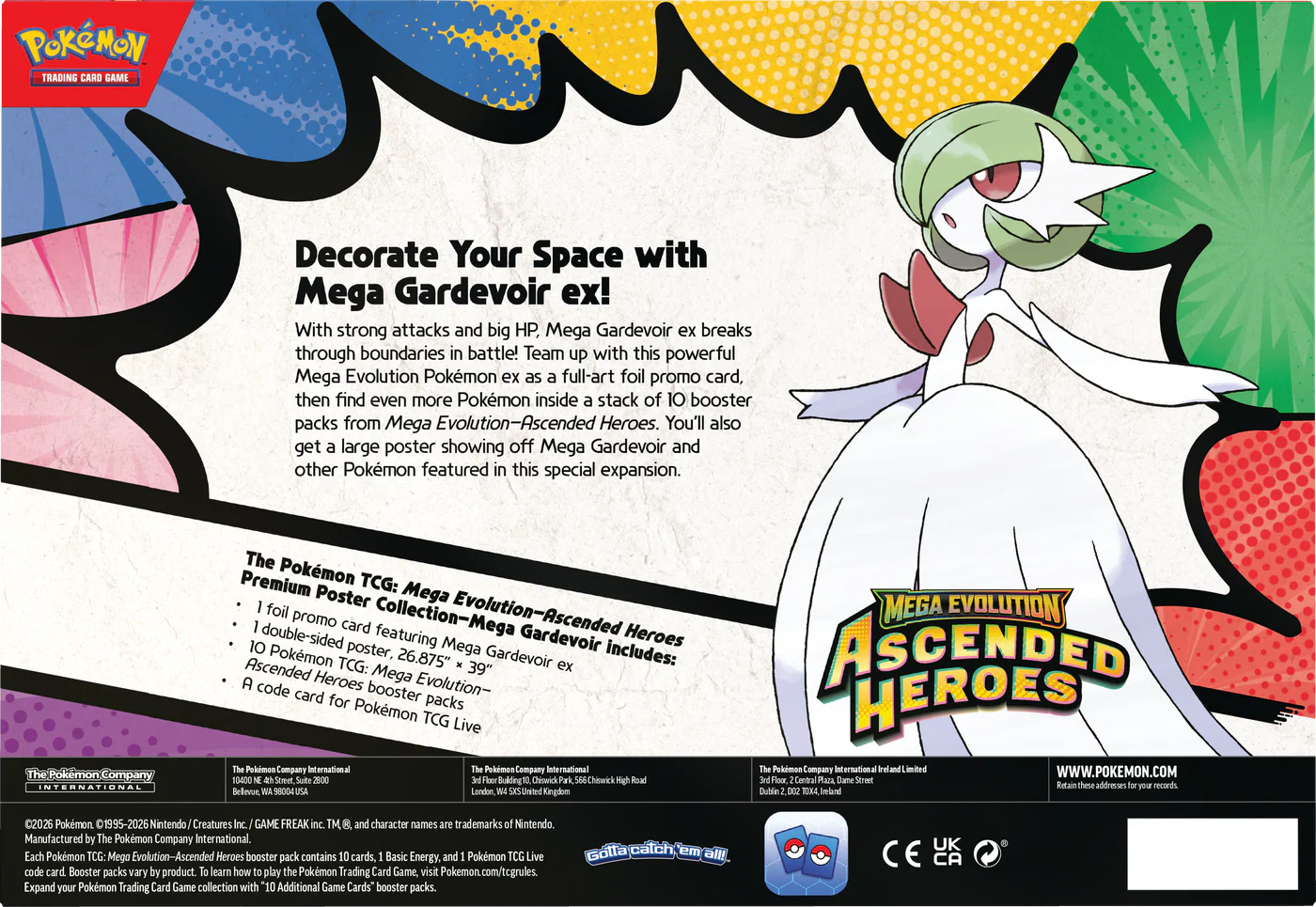 Ascended Heroes - Premium Poster Collection - Mega Gardevoir