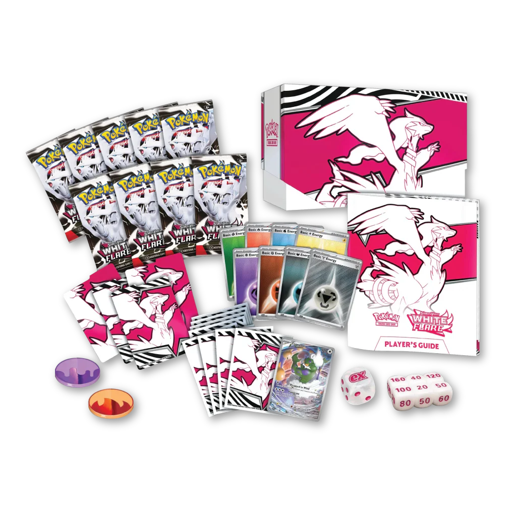 White Flare Elite Trainer Box-Español Latino