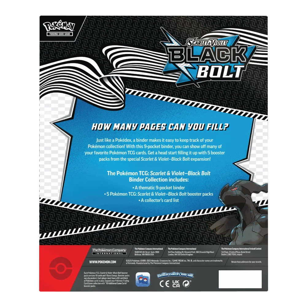 Black Bolt - Binder Collection 5 sobres + Álbum