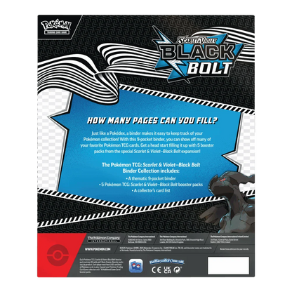 Black Bolt - Binder Collection 5 sobres + Álbum