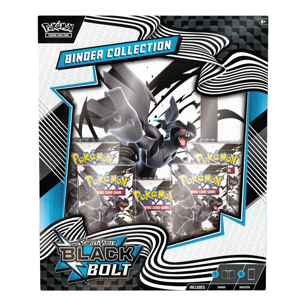 Black Bolt - Binder Collection 5 sobres + Álbum