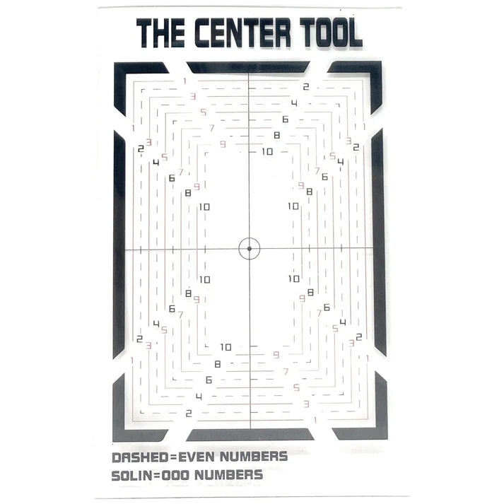 Card centering Tool
