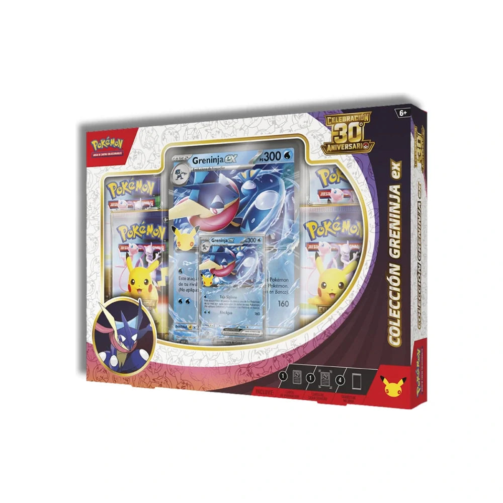 Colección Sylveon ex y colección Greninja ex de Celebración 30.º-COMBO