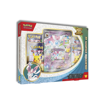 Colección Sylveon ex y colección Greninja ex de Celebración 30.º-COMBO