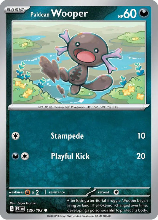 Paldean Wooper - (129/193) PAL G