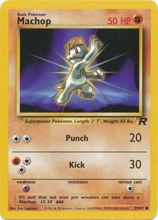 Machop - Team Rocket (TR)