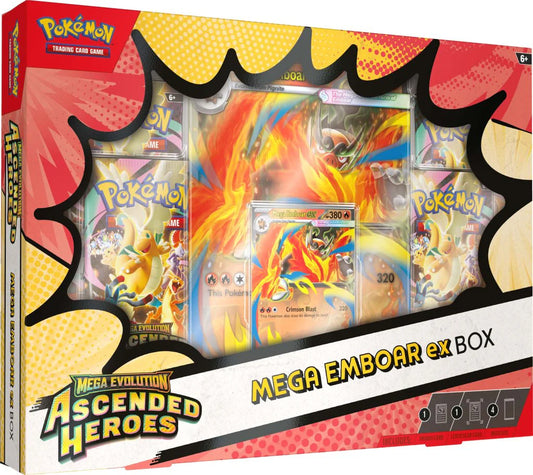 Mega Meganium-Mega Emboar-Mega Feraligatr-Ascended Heroes-Ingles