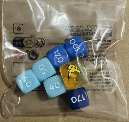 Dados pikachu de liga