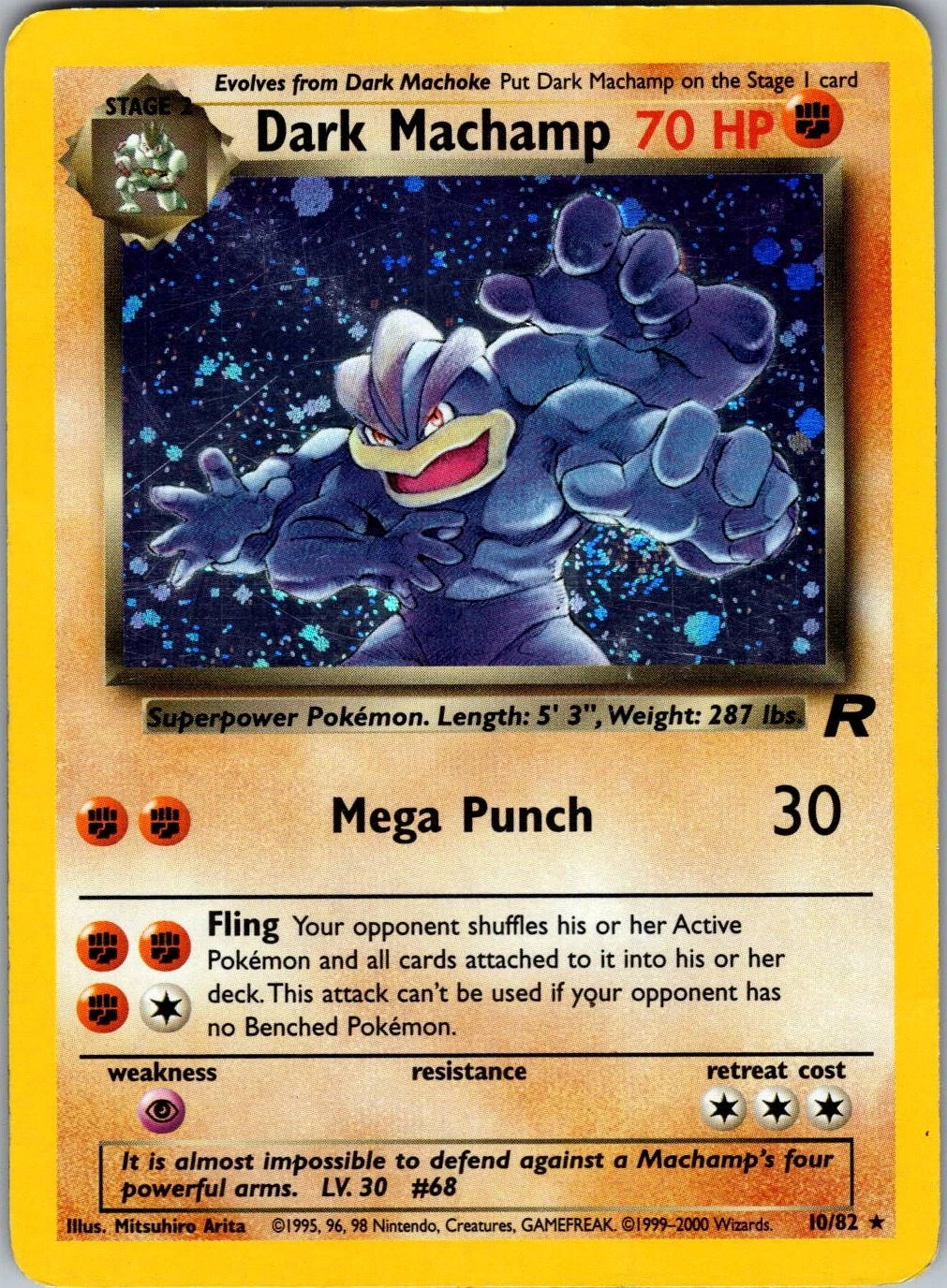 Team Rocket #10/82 Dark Machamp (10)